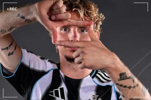 创纪录！官方：纽卡签下23岁前锋沃尔特马德，转会费总价8000万欧